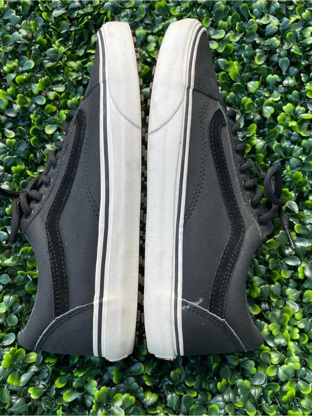 Vans Charcoal and White Casual Shoes size mens 8.5 women’s 10